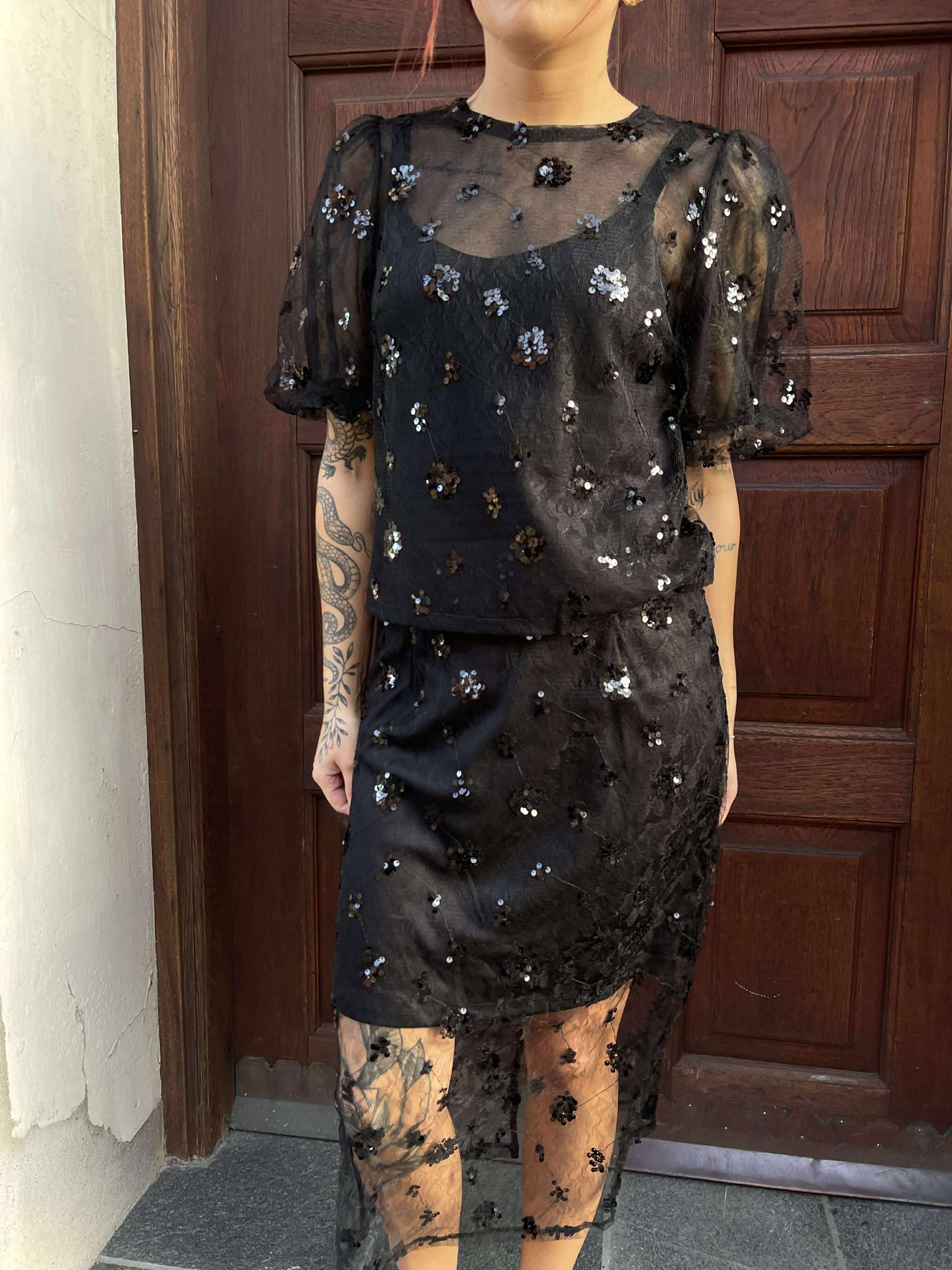 VIADA Cardigan - Black Beauty